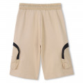 Cotton fleece Bermuda shorts MARC JACOBS for BOY