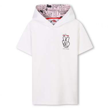 Robe à capuche en coton MARC JACOBS pour FILLE