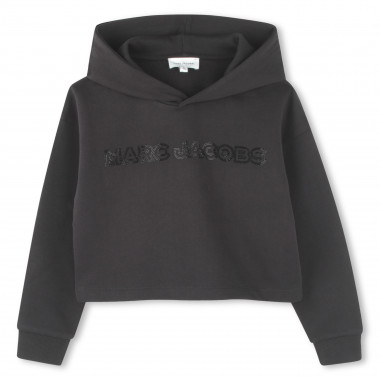 Sweat-shirt court molletonné MARC JACOBS pour FILLE