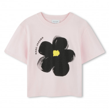 T-shirt manches courtes coton MARC JACOBS pour FILLE
