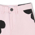 Printed cotton shorts MARC JACOBS for GIRL