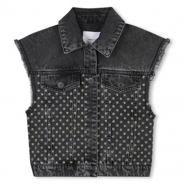 Veste sans manche en jean MARC JACOBS pour FILLE