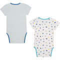 2-pack of cotton bodysuits MARC JACOBS for UNISEX