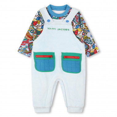 T-shirt and dungarees set  for 