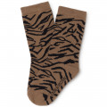 Socken mit Zebramuster ZADIG & VOLTAIRE Für MÄDCHEN