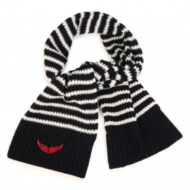 Embroidered scarf ZADIG & VOLTAIRE for GIRL