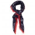 Bedrukte sjaal van modal ZADIG & VOLTAIRE Voor