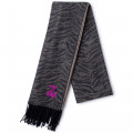 Sjaal met zebraprint ZADIG & VOLTAIRE Voor