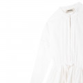 Vestido bordado de algodón ZADIG & VOLTAIRE para NIÑA