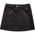 Straight-cut faux leather skirt ZADIG & VOLTAIRE for GIRL