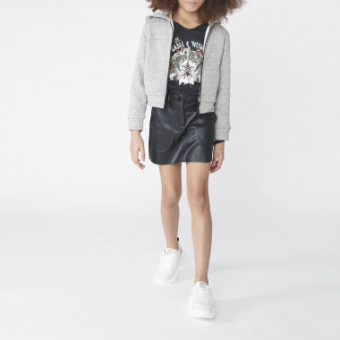 Gonna dritta in similpelle ? ZADIG & VOLTAIRE Per BAMBINA