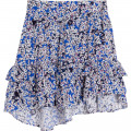Frilled crepe skirt ZADIG & VOLTAIRE for GIRL