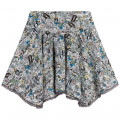 Printed crepe skirt ZADIG & VOLTAIRE for GIRL