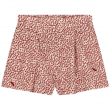 Heart-print flowing shorts ZADIG & VOLTAIRE for GIRL