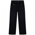 Cotton denim trousers ZADIG & VOLTAIRE for GIRL