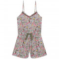Printed shorts playsuit ZADIG & VOLTAIRE for GIRL