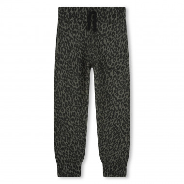 Pantaloni in maglia leopardati ZADIG & VOLTAIRE Per BAMBINA