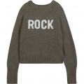Heathered knit jumper ZADIG & VOLTAIRE for GIRL