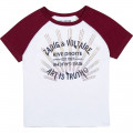 Cotton T-shirt with rhinestones ZADIG & VOLTAIRE for GIRL