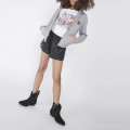 Henley neck cotton T-shirt ZADIG & VOLTAIRE for GIRL