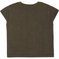 Thick jersey T-shirt with rhinestones ZADIG & VOLTAIRE for GIRL