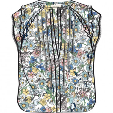 Floral print blouse ZADIG & VOLTAIRE for GIRL
