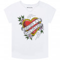 T-shirt con strass multicolore ZADIG & VOLTAIRE Per BAMBINA