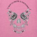 T-shirt en coton imprimé ZADIG & VOLTAIRE pour FILLE