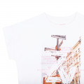 T-shirt stampata in cotone bio ZADIG & VOLTAIRE Per BAMBINA