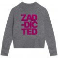 Stand-up collar jumper ZADIG & VOLTAIRE for GIRL