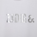 Camiseta de manga corta ZADIG & VOLTAIRE para NIÑA