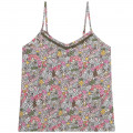 Débardeur imprimé à bretelles ZADIG & VOLTAIRE pour FILLE