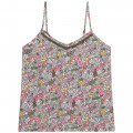 Printed camisole with straps ZADIG & VOLTAIRE for GIRL