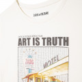 T-shirt met print en strass ZADIG & VOLTAIRE Voor