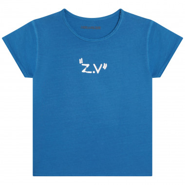 T-shirt avec imprimé ZADIG & VOLTAIRE pour FILLE