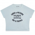 T-shirt con stampa ZADIG & VOLTAIRE Per BAMBINA
