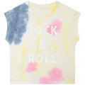 T-shirt with print and message ZADIG & VOLTAIRE for GIRL