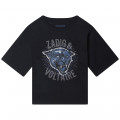 T-shirt with print ZADIG & VOLTAIRE for GIRL