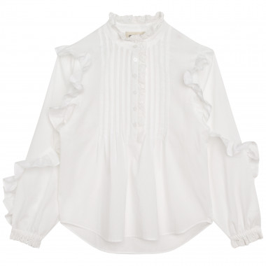 Frilled cotton blouse ZADIG & VOLTAIRE for GIRL