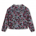 Lace-detail patterned blouse ZADIG & VOLTAIRE for GIRL