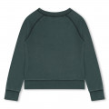 Cotton fleece sweatshirt ZADIG & VOLTAIRE for GIRL