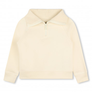 Bi-material cotton sweatshirt ZADIG & VOLTAIRE for GIRL