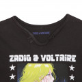 Camiseta estampada de algodón ZADIG & VOLTAIRE para NIÑA