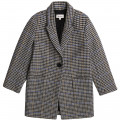 Printed wool blend coat ZADIG & VOLTAIRE for GIRL