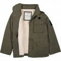 Waterproof parka with embroidery ZADIG & VOLTAIRE for GIRL