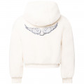 HOODED JACKET ZADIG & VOLTAIRE for GIRL