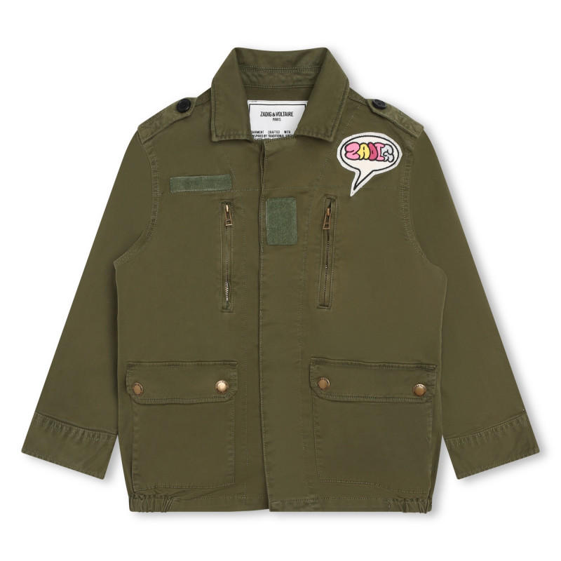 Zadig et voltaire military jacket outlet
