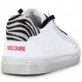 Studded leather trainers ZADIG & VOLTAIRE for GIRL