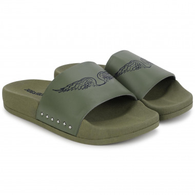 Flip-flops with printed wings ZADIG & VOLTAIRE for GIRL