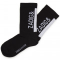 Socken mit Jacquard-Webung ZADIG & VOLTAIRE Für JUNGE